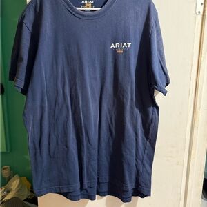 Ariat Men's Navy Crew Neck Tee